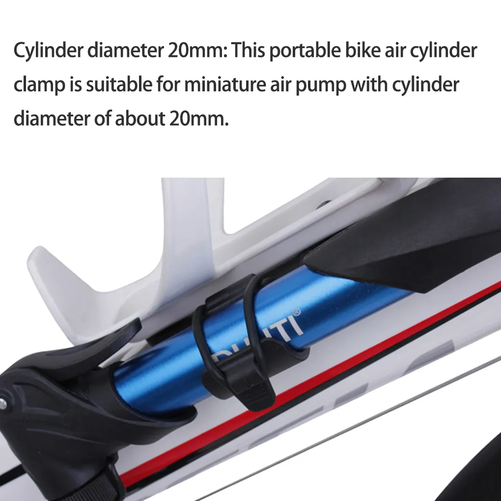 DUUTI Bike Pump Mount Portable Bike Water Bottle Holder 20mm Frame Bicycle Pump Holder Bracket for Micro Bike Pump 2024 Cycling Accessories