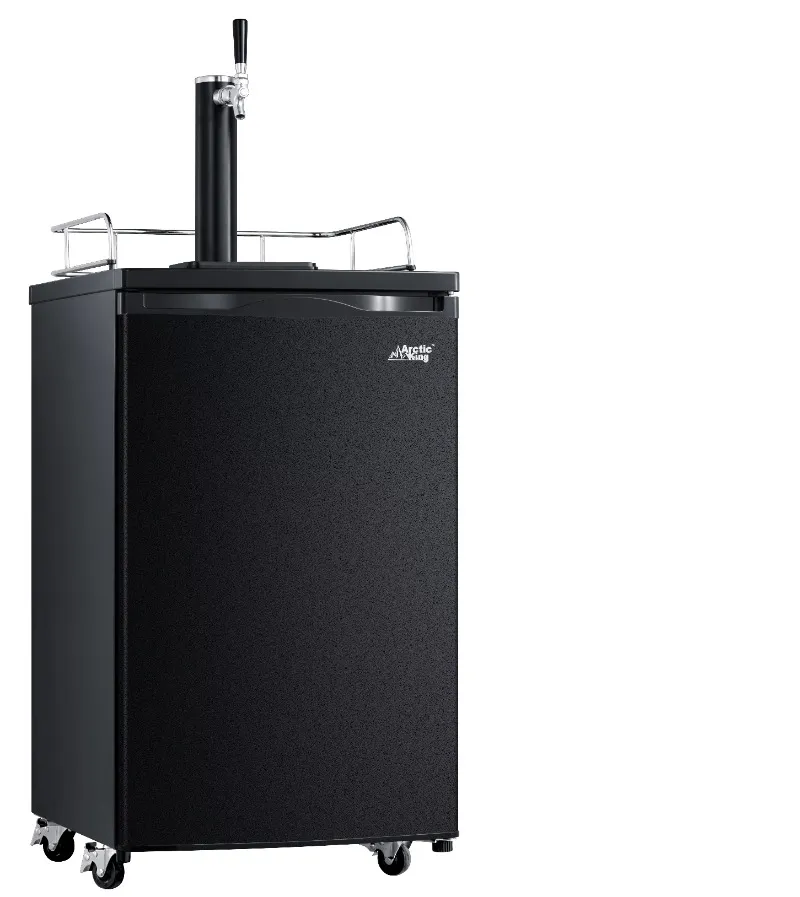 9 cu. ft. Single Tap Kegerator Mini Fridge with Freezer Perfect for Home or Office