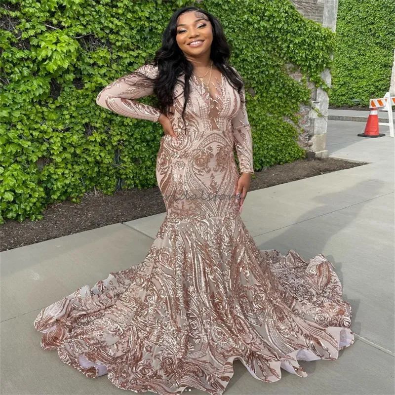 Plus size sequin long sleeve dresses 2025