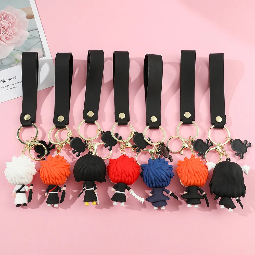 takacyn♡ DHgate.com:Cartoon Keychain, Kurozaki Ichigo Rukia Aizen