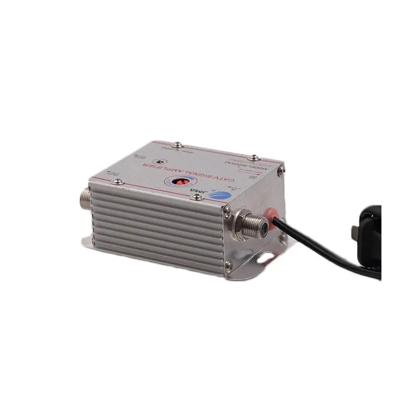 2-Way CATV Cable TV Antenna Signal Amplifier: 1 In 2 Out