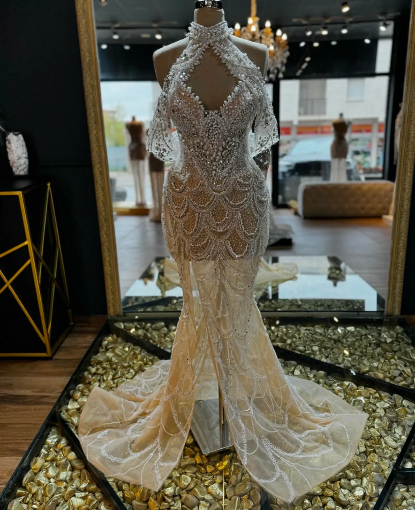 Aso Ebi Mermaid Prom Dress with Beaded Crystals and Sequins - See Through  Evening Formal Party Gown for Second Reception, Birthday, Bridesmaid, or  Engagement - ZJ637 from Dhgate Prom Dresses - price 344.73