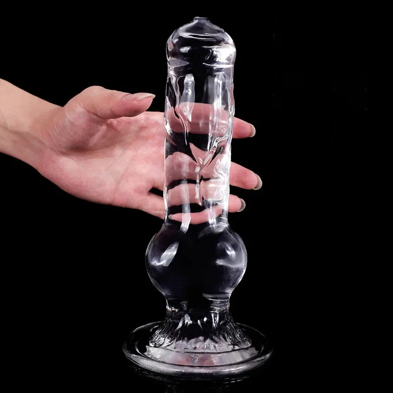 Transparent Realistic Animal Dog Dildo Knot Anal Plug... From Shen8416 ...
