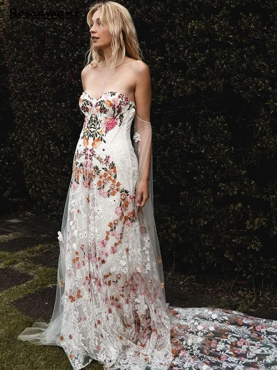 Embroidered Tulle Wedding Dress Off Shoulder Sweetheart Neckline Puffy Mesh  Champagne Bloom from Dhgate Mermaid Wedding Dresses - price 200.0