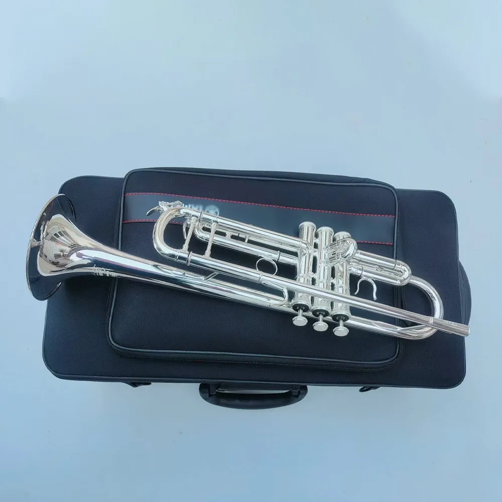 Classic 8335GS B-flat Professional Play Nickel Plated trumpet Silver Made in Japan Craft With Case Accessories