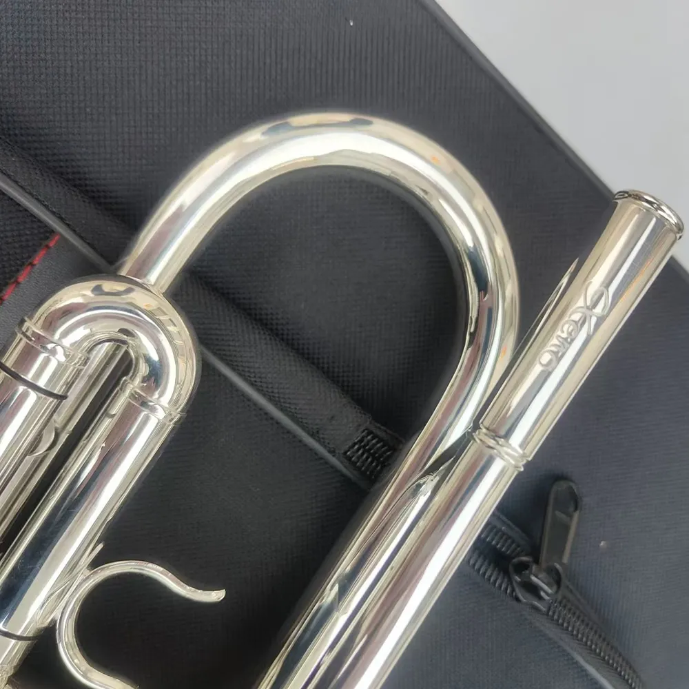 Classic 8335GS B-flat Professional Play Nickel Plated trumpet Silver Made in Japan Craft With Case Accessories