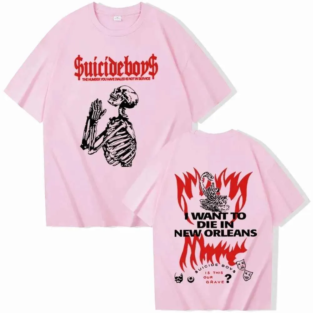 Suicideboys T-Shirt - G59 Hip Hop Tee, Casual Short Sleeve