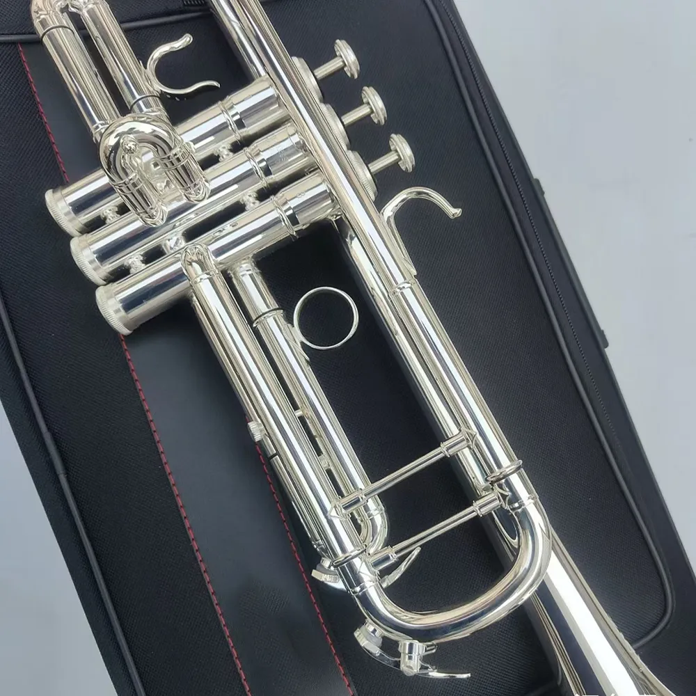 Classic 8335GS B-flat Professional Play Nickel Plated trumpet Silver Made in Japan Craft With Case Accessories