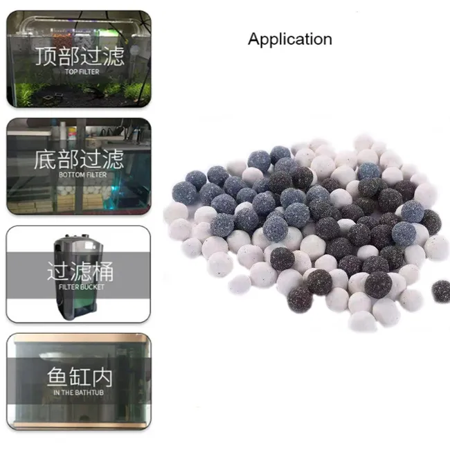 5kg Aquarium Bio Filter Media - Hollow Particles Biological Balls for ...