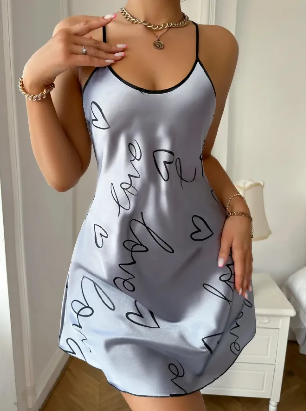 Cotton strap nightdress sale