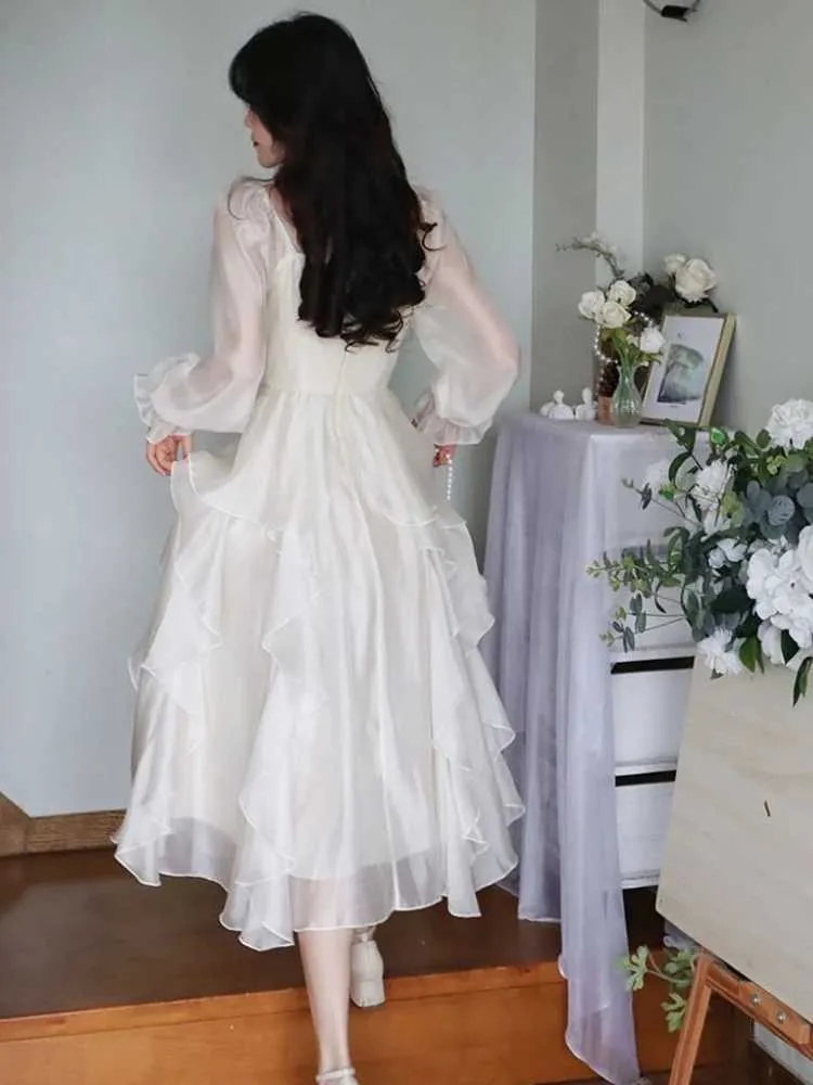 topshop drop waist dress Off White Pakistani Wedding Dress in Fairy Gown Style SMALL main image 0