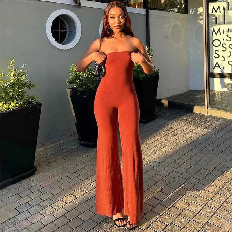Red backless jumpsuit new arrivals