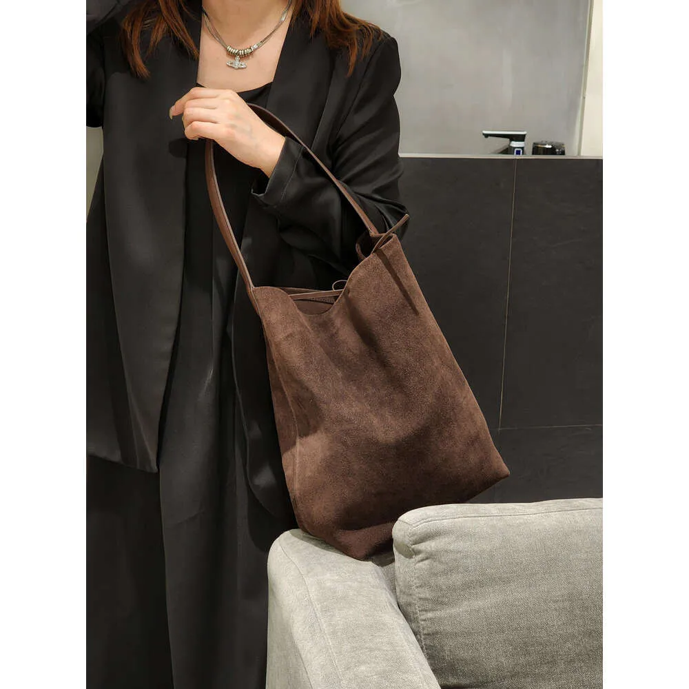 Large Suede Tote Bag - N/S Design, Spacious & Stylish - Shop