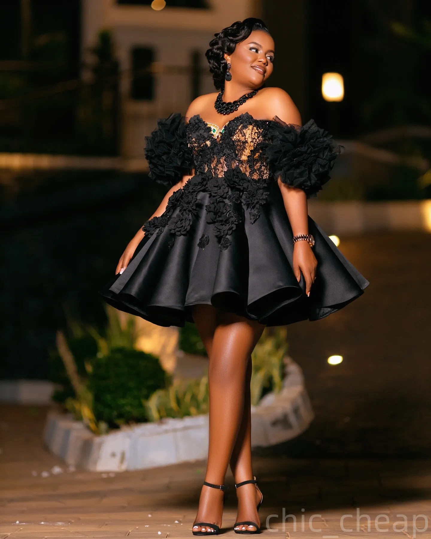 Ball Gown Unique Short Formal Dresses Satin Short Ball Gown Styles