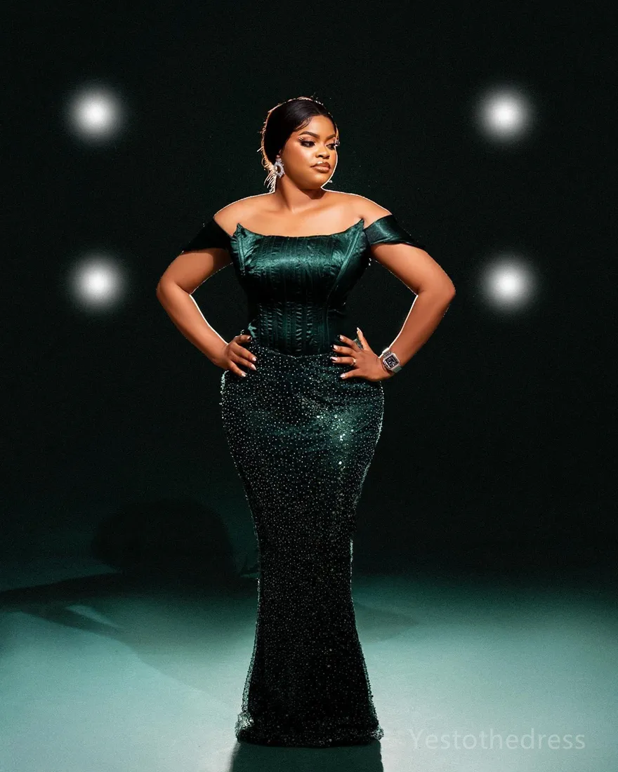 green emerald velvet dress One Shoulder Mother of The Bride Dresses Plus Size 2026 A-Line/Princess Ankle-Length Wedding Formal Evening Gowns with Ruffles, Olive Green main image 1