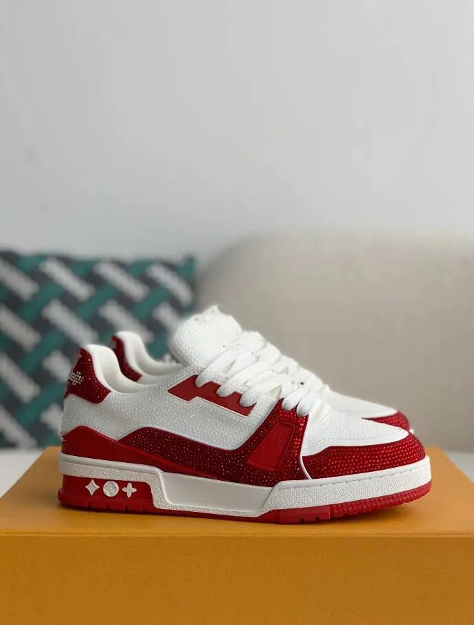 Red designer shoes womens clearance