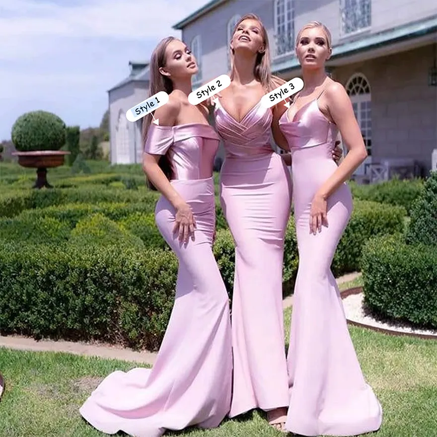 mermaid trumpet bridesmaid dresses Trumpet/Mermaid Sleeveless Zipper Bridesmaid Dress – Angrila