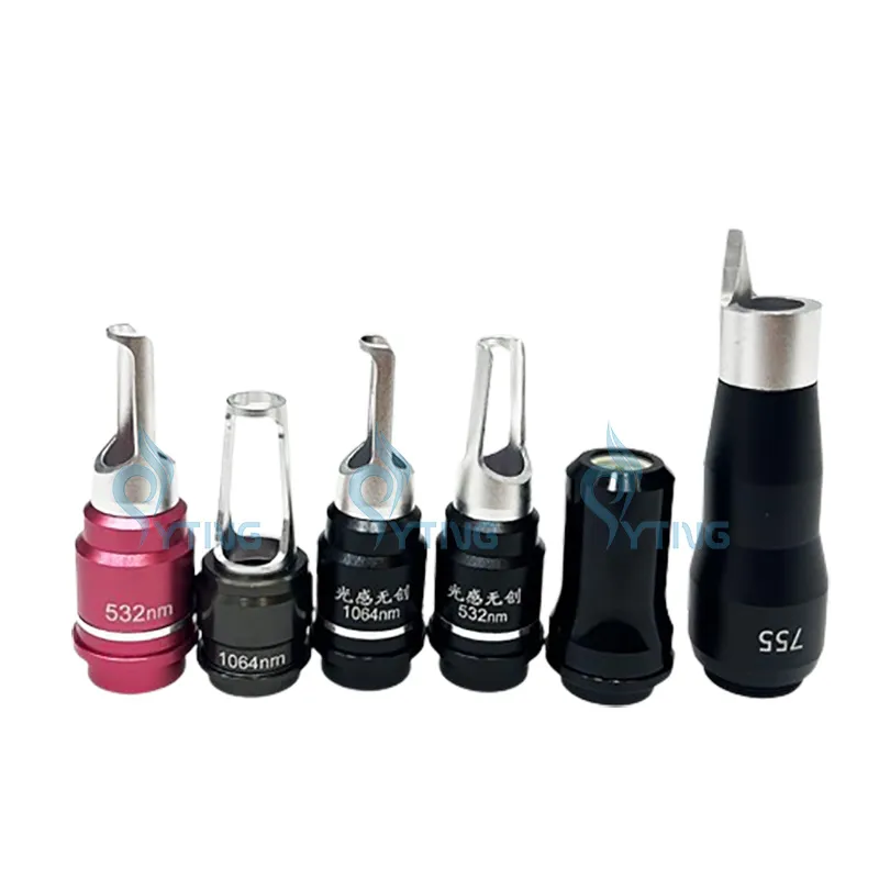 Picosecond Q Switched Nd Yag Laser Machine with 6 Tips Noninvasive Tattoo Removal Pigmentation Freckle Treatment