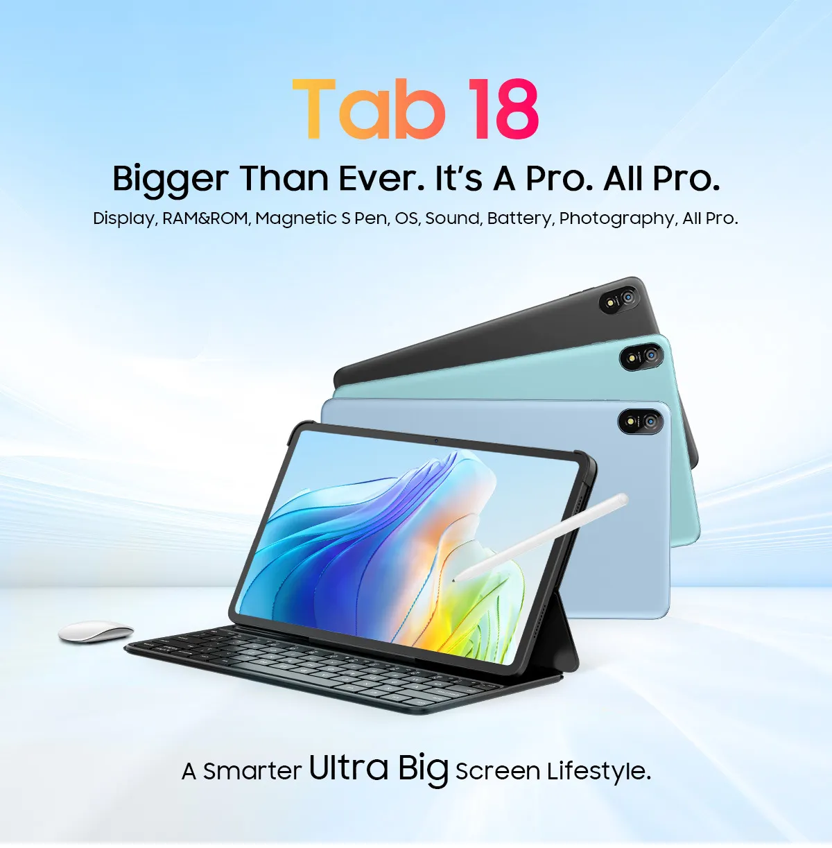 DHgate.com:Blackview Tab18 11.97-Inch 128GB 8800mAh 4G Call Tablet 
