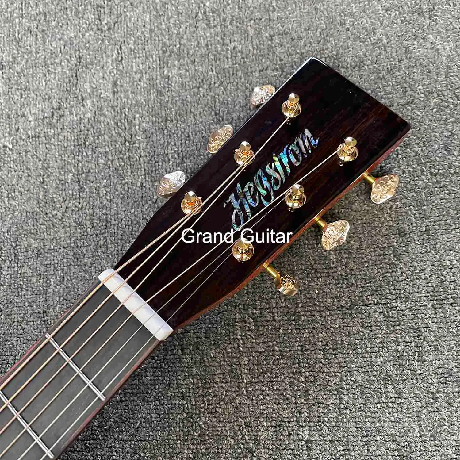 アコースティックギター 木製ヘッドストック アコースティックギター 木製ヘッドストック