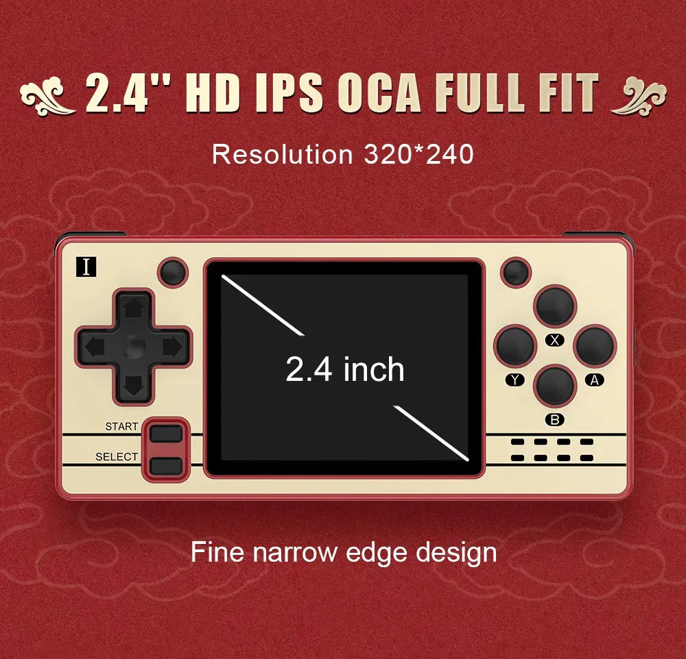Mini Console De Jeu Powkiddy Q20 Lecteur De Jeu Rétro Portable Avec ...