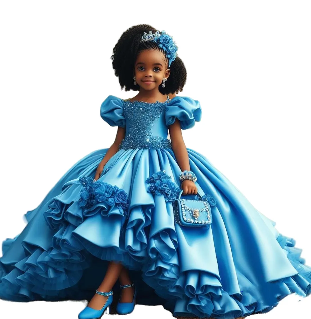 barbie blue dress with flowers Barbie Doll (11.5 inches) with Colorful Butterfly Logo Print Blue Dres   SATYAM STATIONERS
