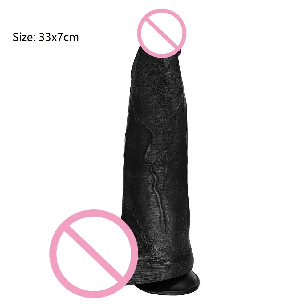 7CM Thick Black Giant Huge Dildo Super Big Dick Anal... From Zhengrui03,  $43.23 | DHgate.Com