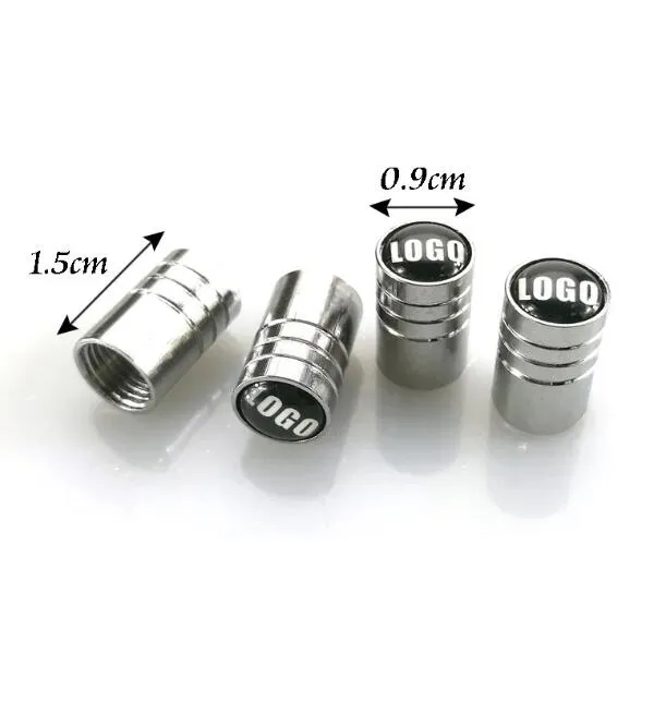 Bouchons De Valve Métal Pour Ford Focus Mk2/Mk3 | Lot De 4, Anti-Fuite, Élégants