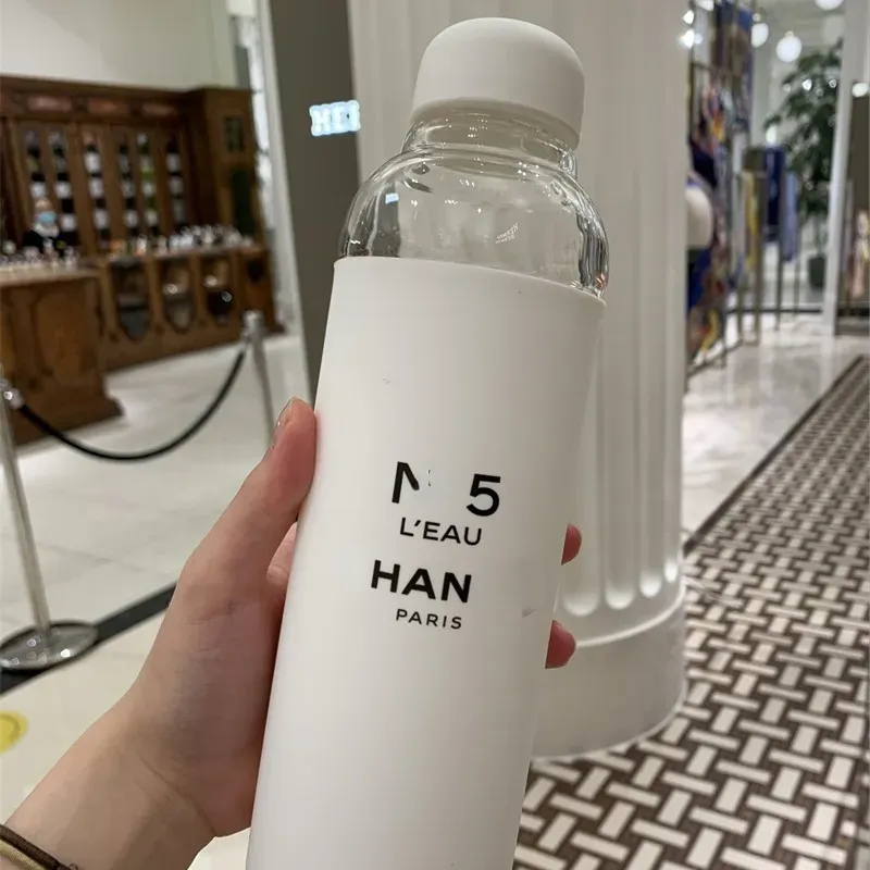 Quality No. 5 Glass Water Bottle with Hand Warming Sleeve and Lid for  Adults from Dhgate Water Bottles - price 60.11
