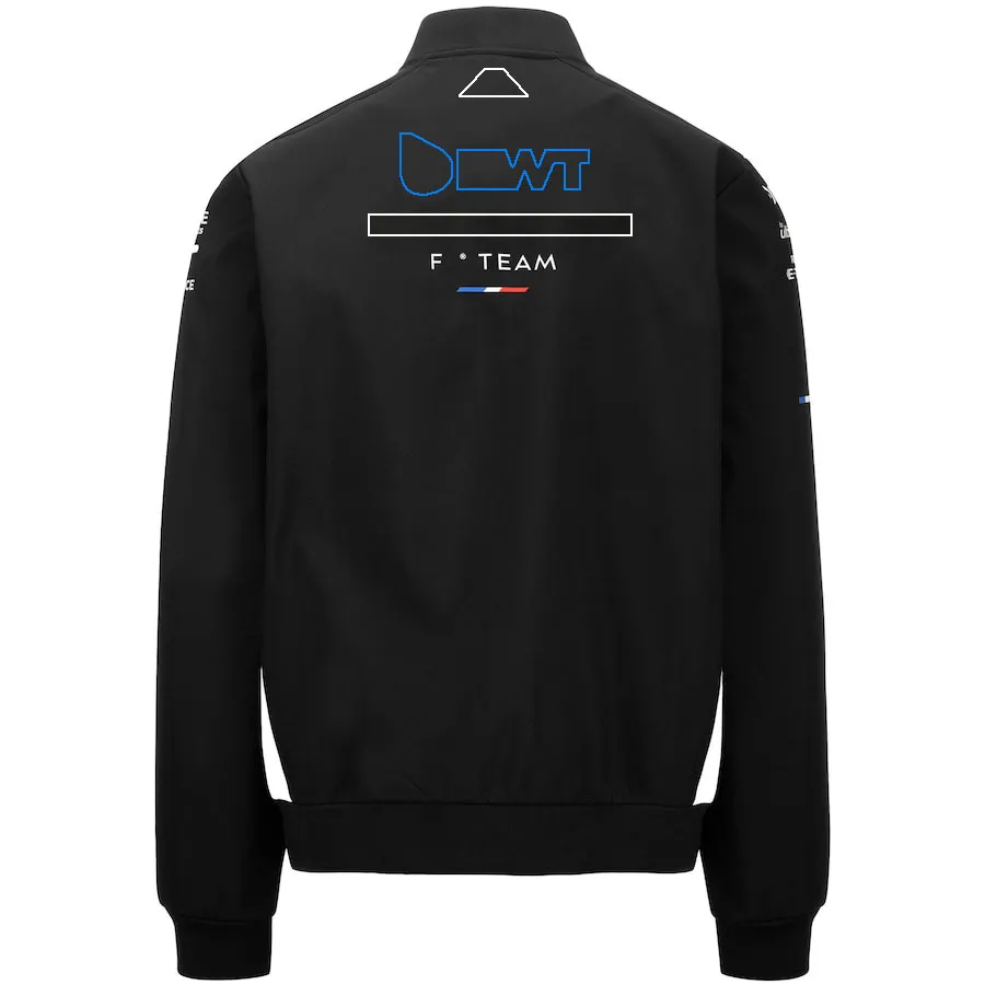 2024 F1 Light Blue Racing Jacket For Men Full Zipper Hoodie, Windproof ...