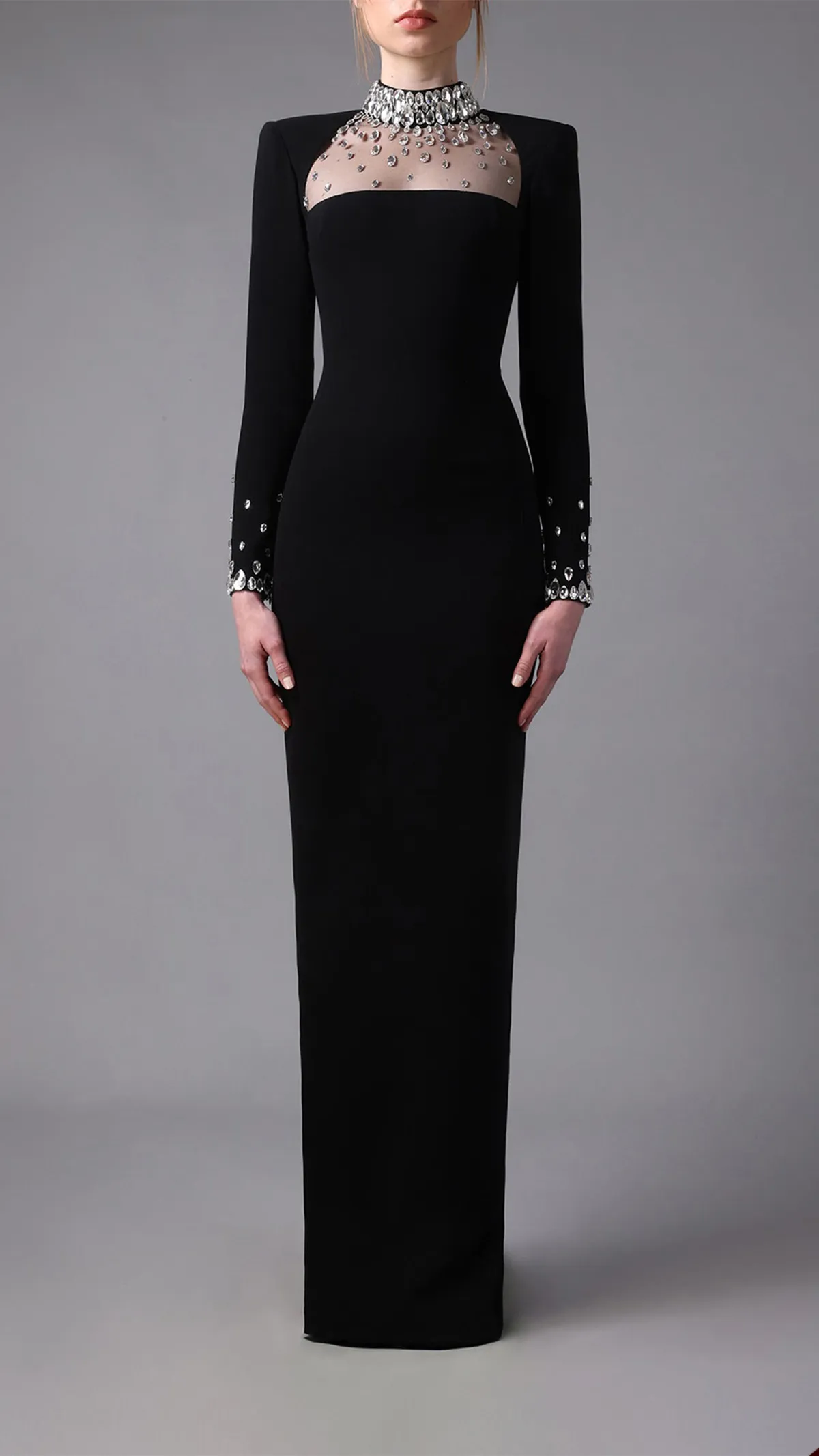 Vintage Women Evening Dresses High Collar Long... From Cherisheddress,  $117.09 | DHgate.Com