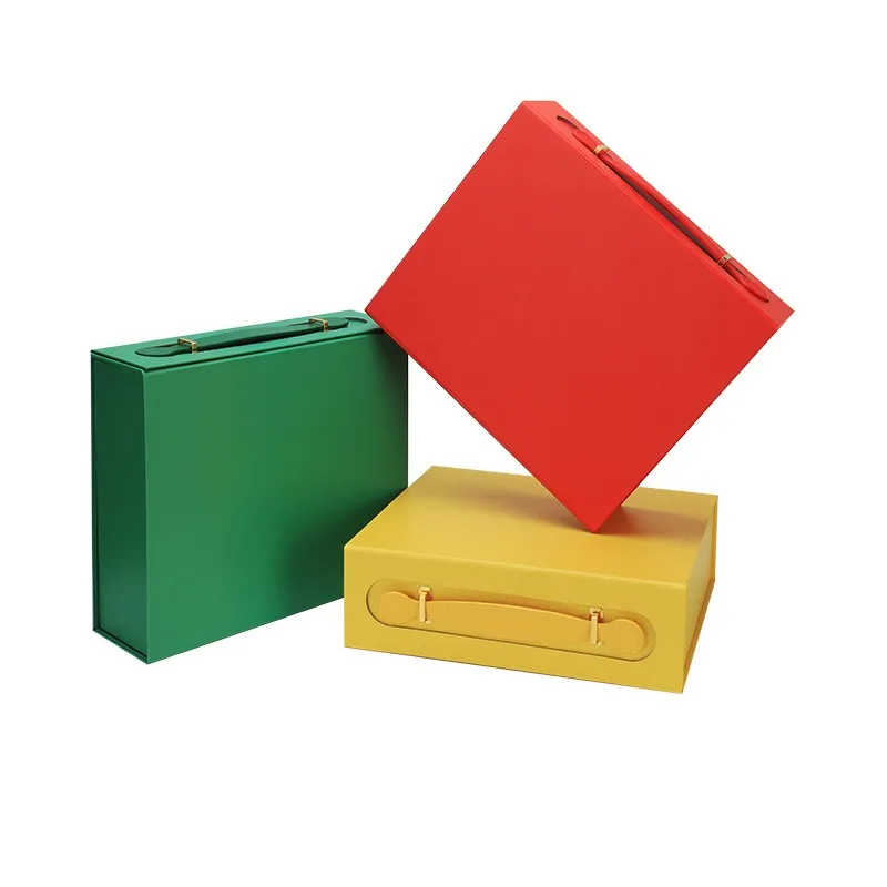 登場! Foldable Clothing Packaging Box Large Handheld Gift Box With 美容液