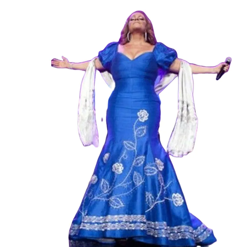 sachin and babi light blue dress elegant mexican dresses