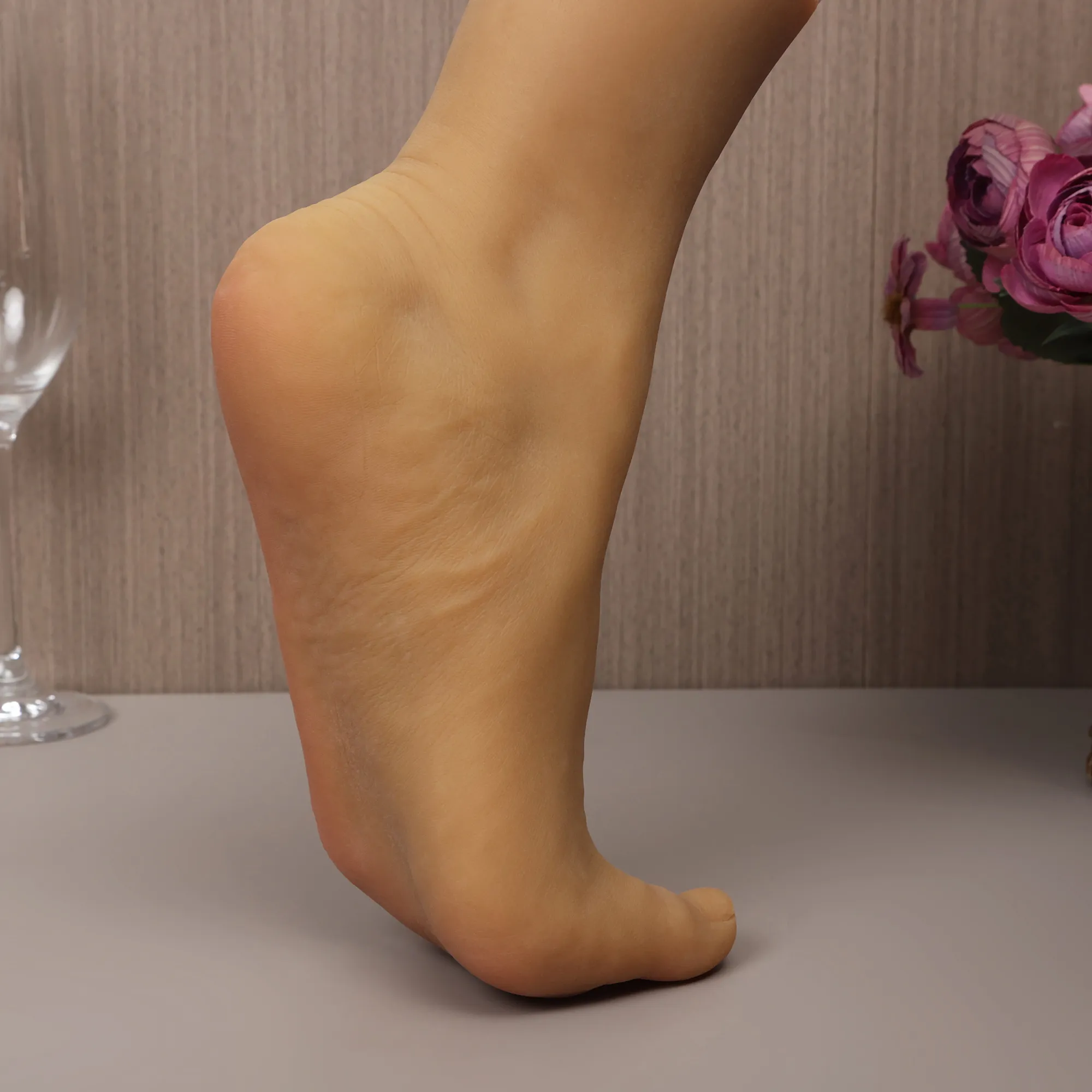 Pieds ou mains en silicone, modèle de pied très simulé, pieds réalistes