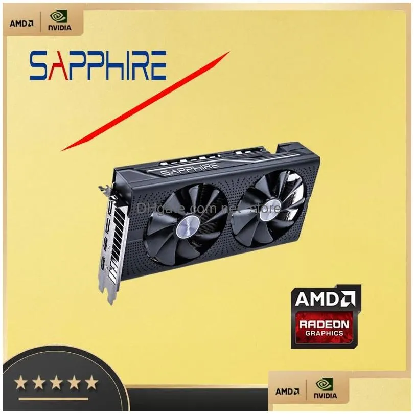 Radeon RX 590 8GB GDDR5 Graphics Card - Used Gaming PC GPU, Dual Fan ...