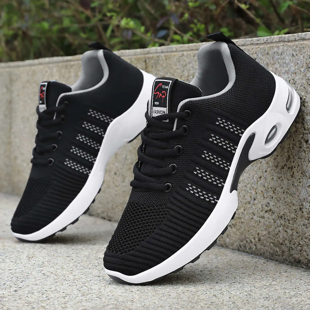 Men's Breathable Sneakers: Lightweight Lace-Up Running Shoes for Summer  Comfortable Walking Stylish Casual Shoes!