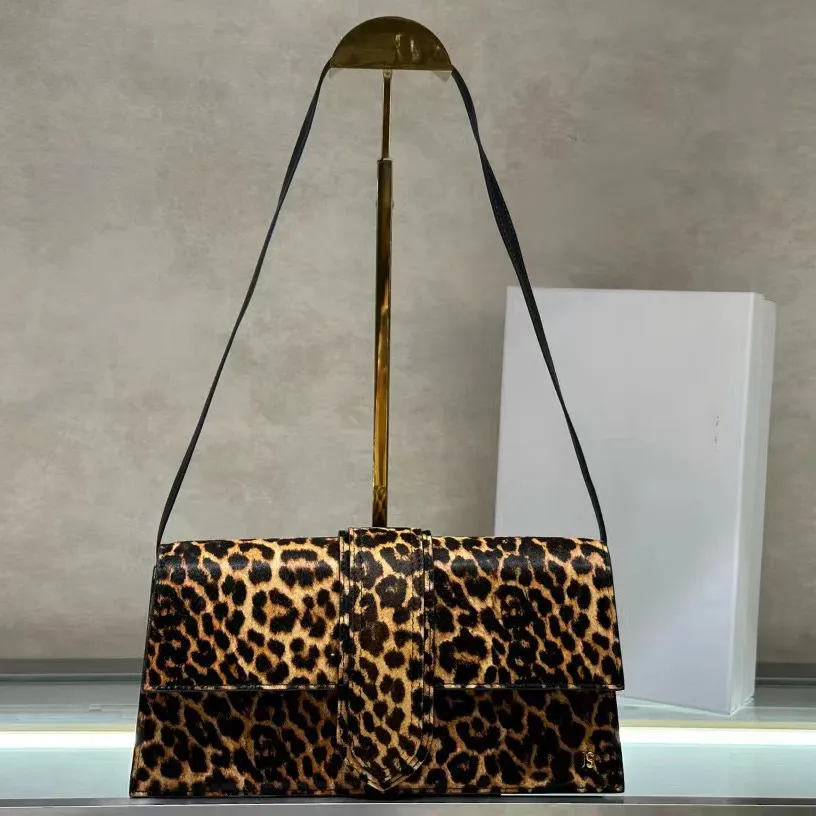 Designer Bag Le Bisou Leopard Print Shoulder Bag Women Crossbody Bag Handbag Vintage Red Tote Bag Designer Leather Underarm Bags Half Moon Bags From 76 86 DHgate