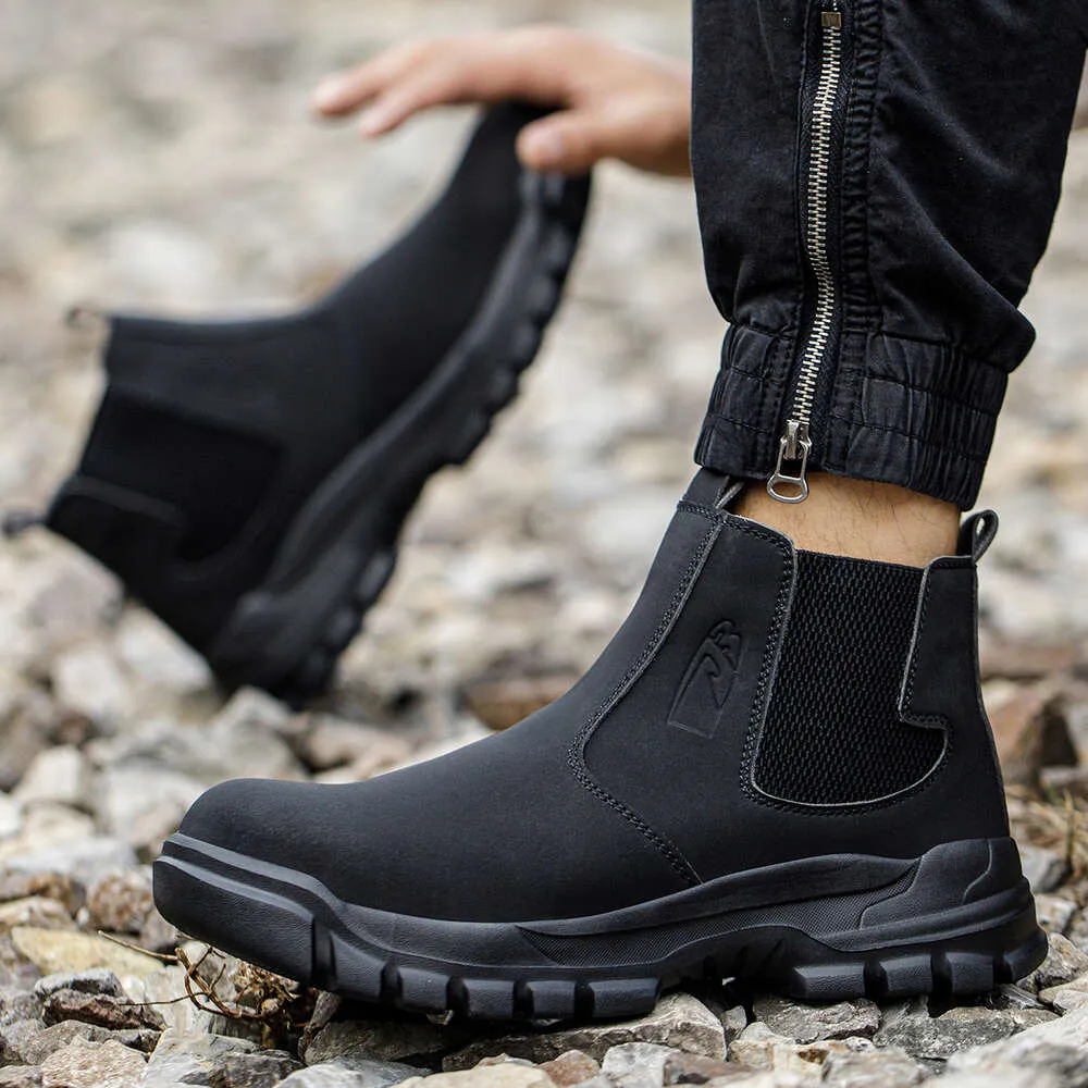 Protection Boots Men's Steel Toe Ultrabold Safety Boots Puncture Proof Sneakers For Easy ...