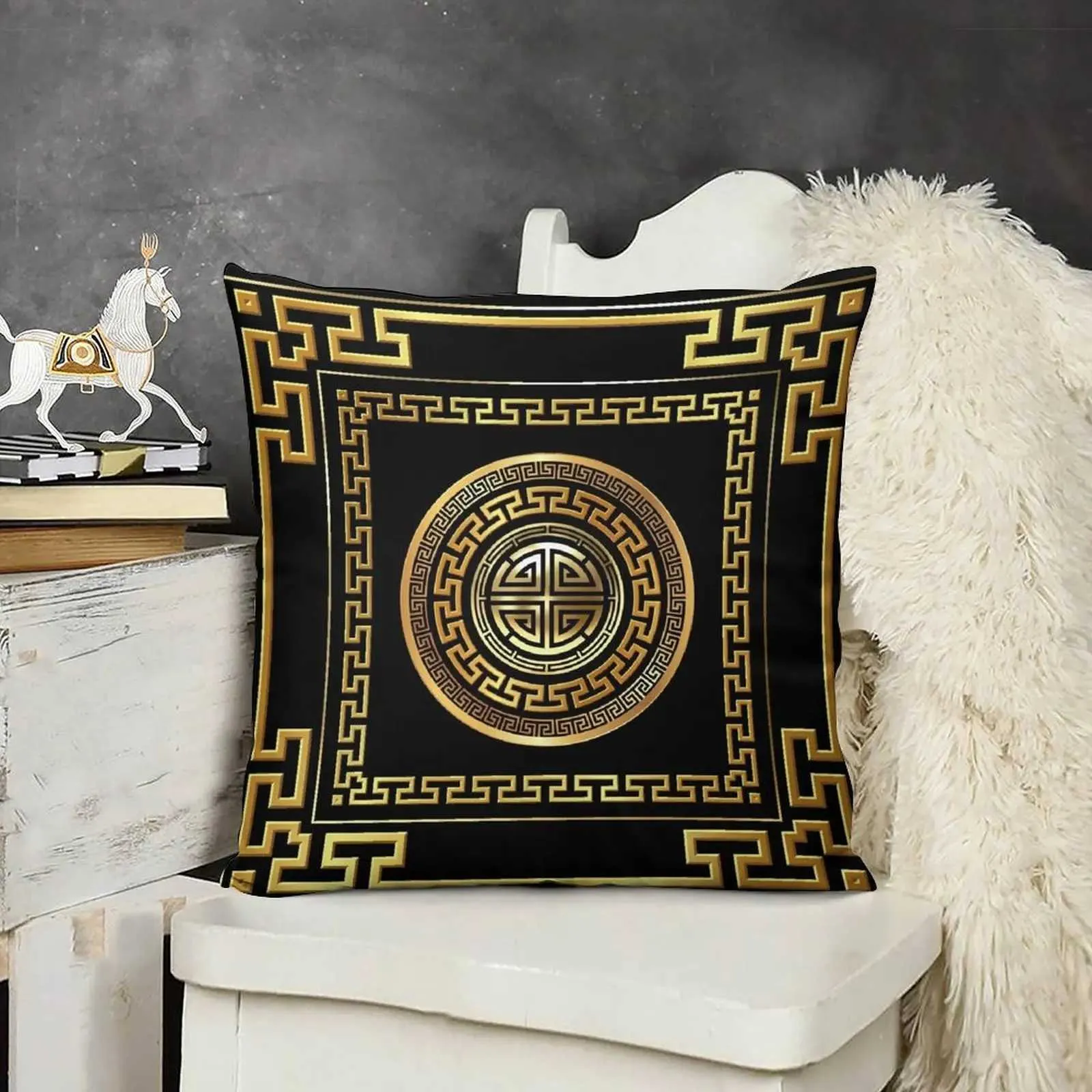 Greek cushion covers hot sale