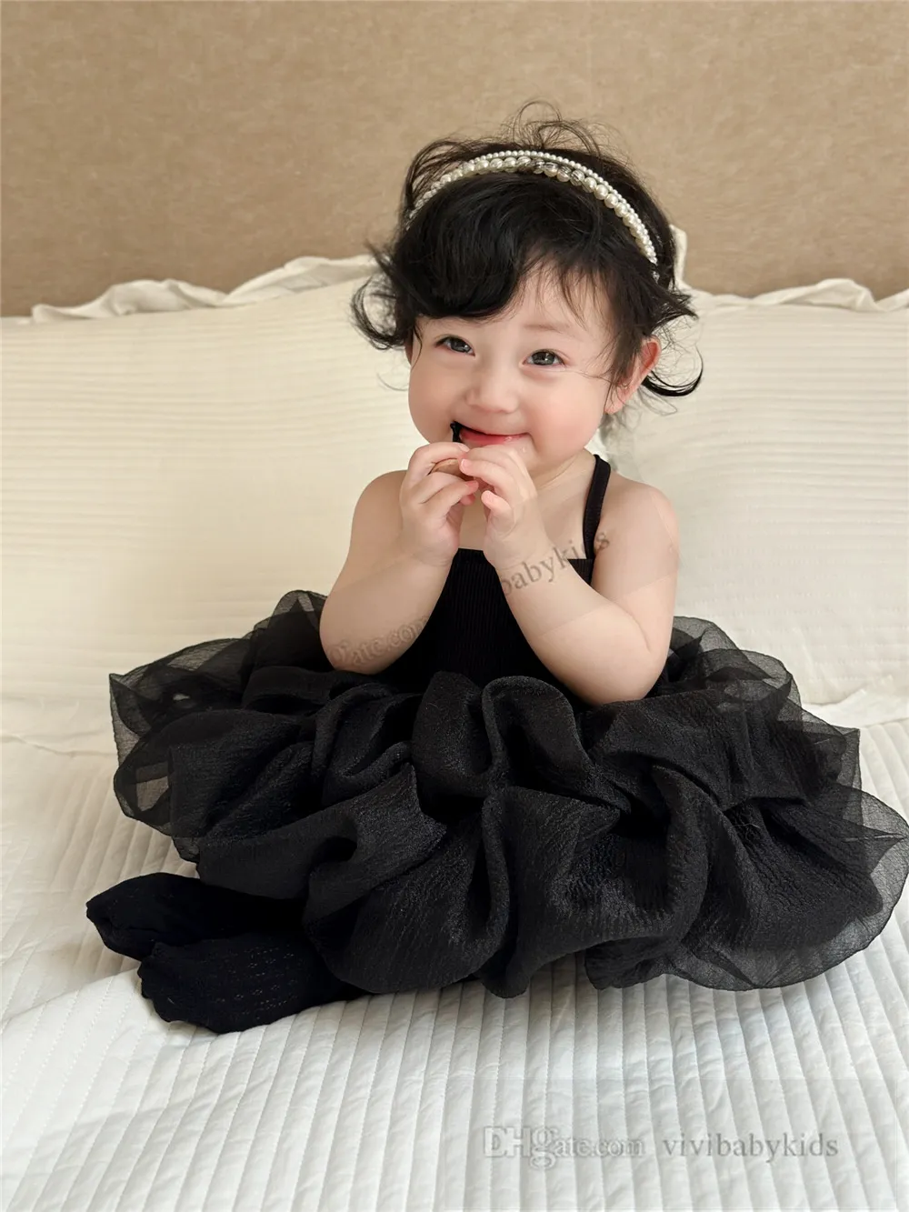white christmas dresses White Tutu Dress for Baby | Ballerina Tutu White main image 0