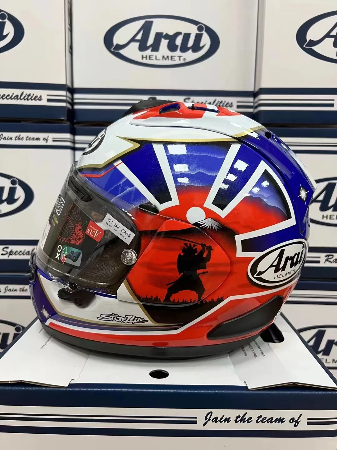 ARAI RX-7X PEDROSA SAMURAI Size M - A3