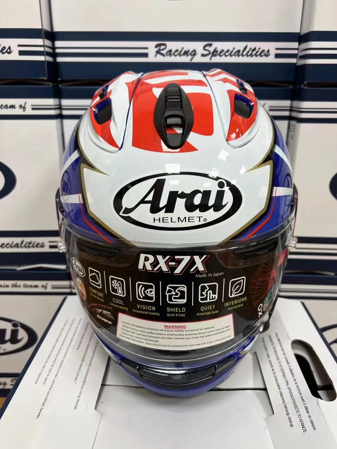 ARAI RX-7X PEDROSA SAMURAI Size M - A3