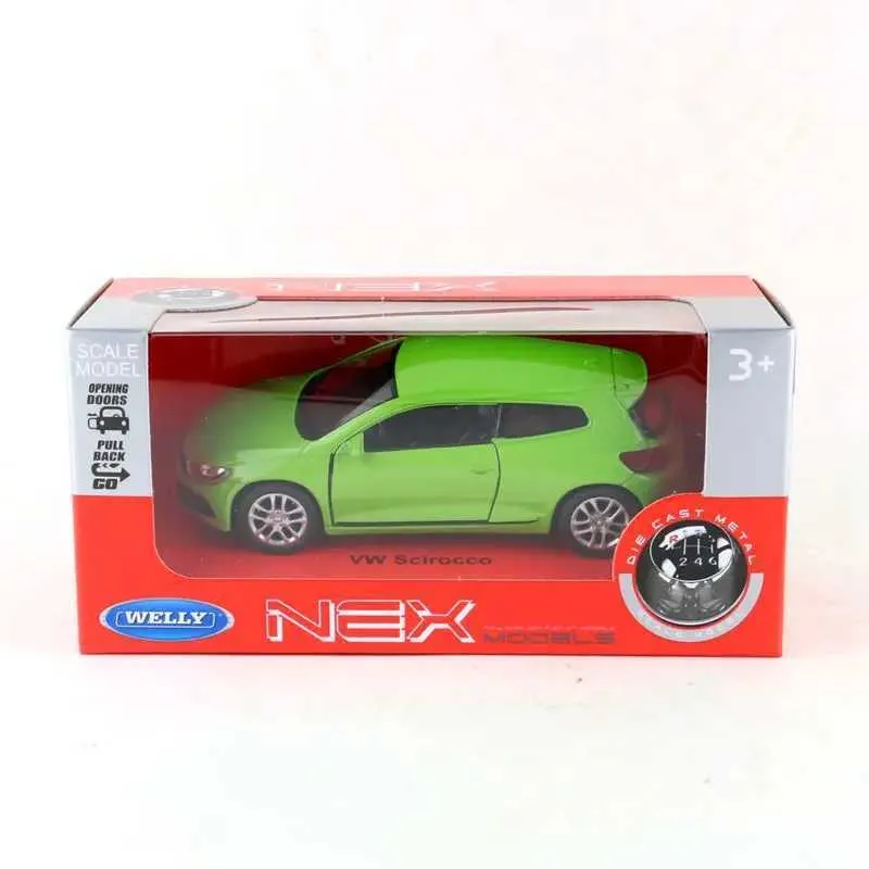 Welly 1 36 Scale Diecast Sciropcco toy cars with Pull Back Doors Openable Educational Collection Gift for Kids