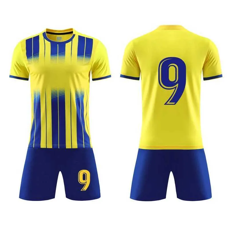 Football Game Jerseys: Breathable Football Uniform Set Adult