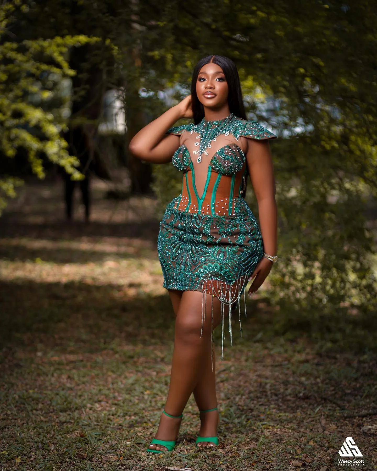hunter green cocktail dress ZAPAKA Women Dark with Beading Bodycon Strapless Sleeveless Homecoming Party Dress, Dark Green / US16 The chiffon fabric keeps the dress light and prevents it from clinging to the body Elenzga Plus Size Women Elegant
