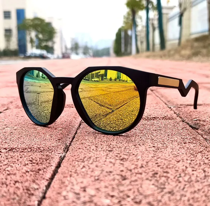 Round cycling glasses hotsell