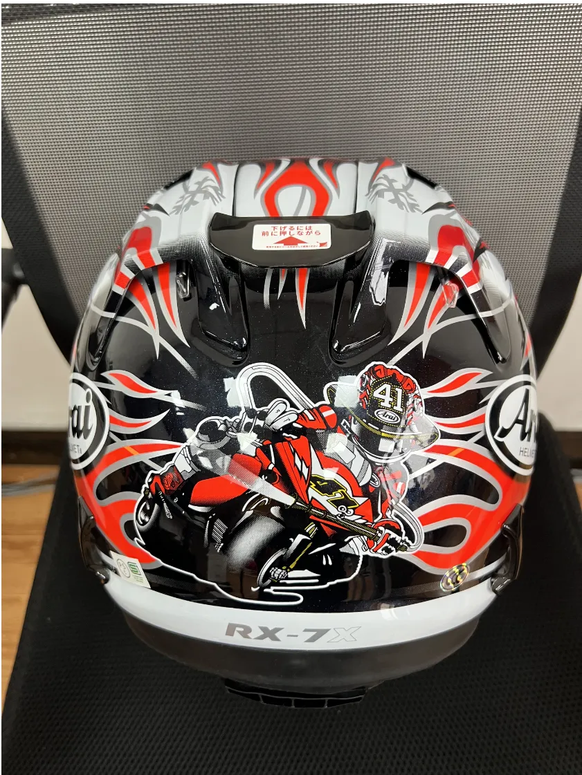 ARAI RX 7X HAGA GP Full Face Helmet For Off Road Racing 