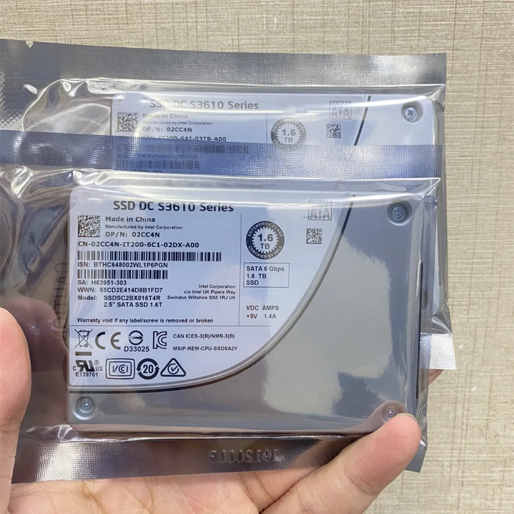 Original Intel SSD DC S3610 Enterprise 2.5