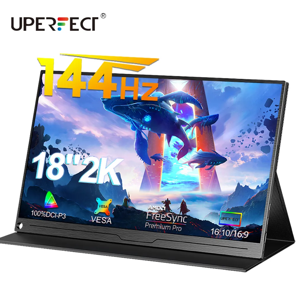 UPERFECT モバイルモニター 18インチ 2K 144Hz Amazon.co.jp: UPERFECT モバイルモニター 18インチ 2K/2.5K 非
