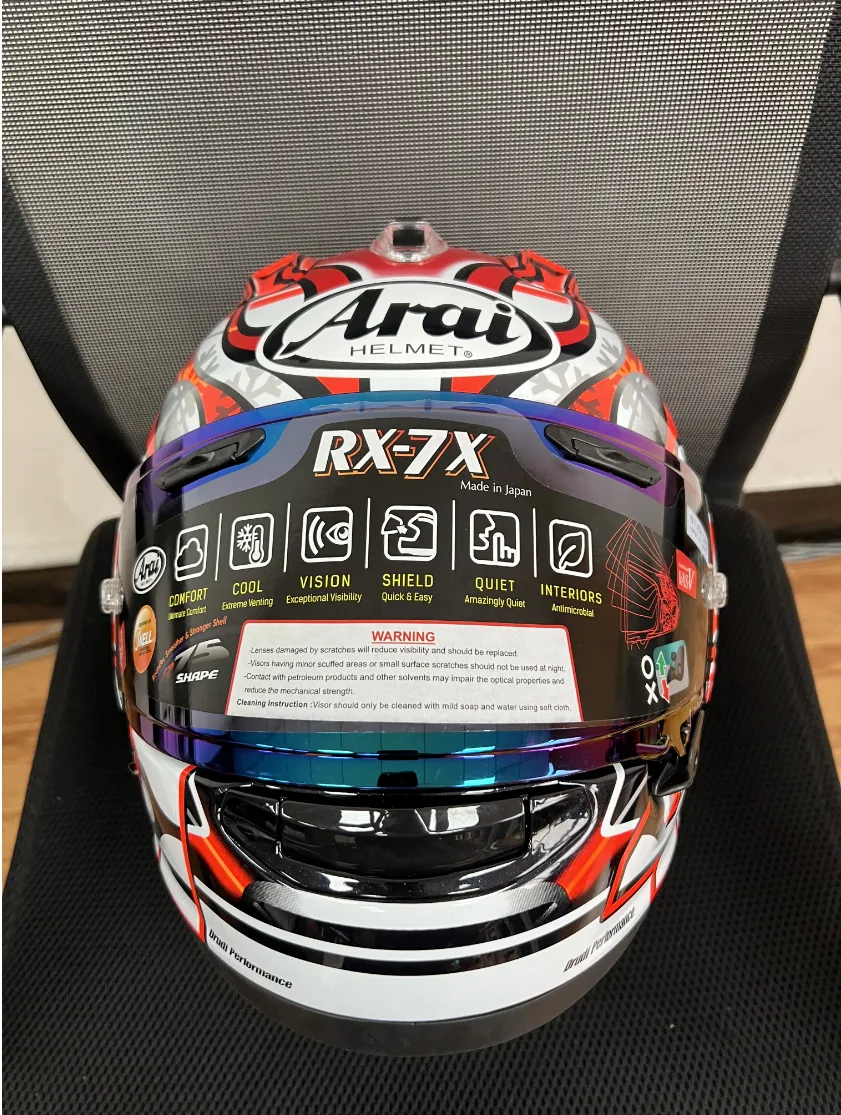 ARAI RX-7X HAGA GP Full Face motorcycle helmets for Off-Road  